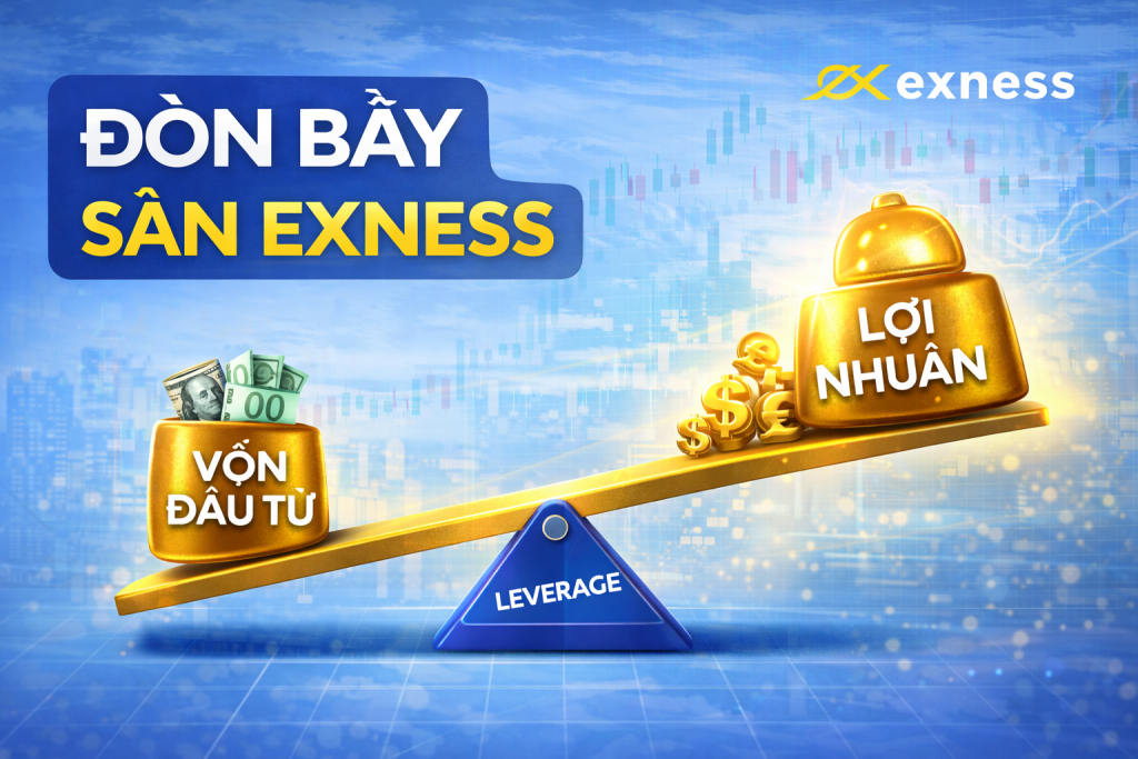 Đòn Bẩy Sàn Exness Là Gì Cách Sử Dụng Đòn Bẩy Exness Trong GIao Dịch Don bay san Exness Kitatrading